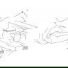 Mexen Lynx DF40 zestaw wannowy, chrom - 745903DF40-00
