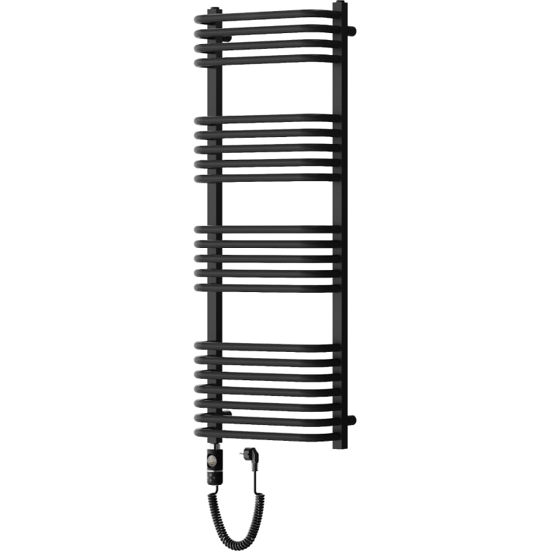 Mexen Apollo grzejnik elektryczny 1210 x 450 mm, 600 W, czarny - W117-1210-450-2600-70