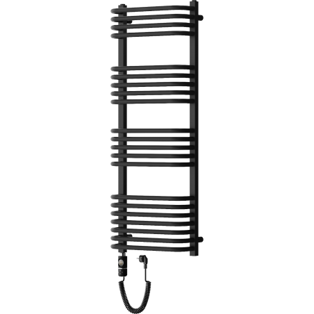 Mexen Apollo grzejnik elektryczny 1210 x 450 mm, 600 W, czarny - W117-1210-450-2600-70