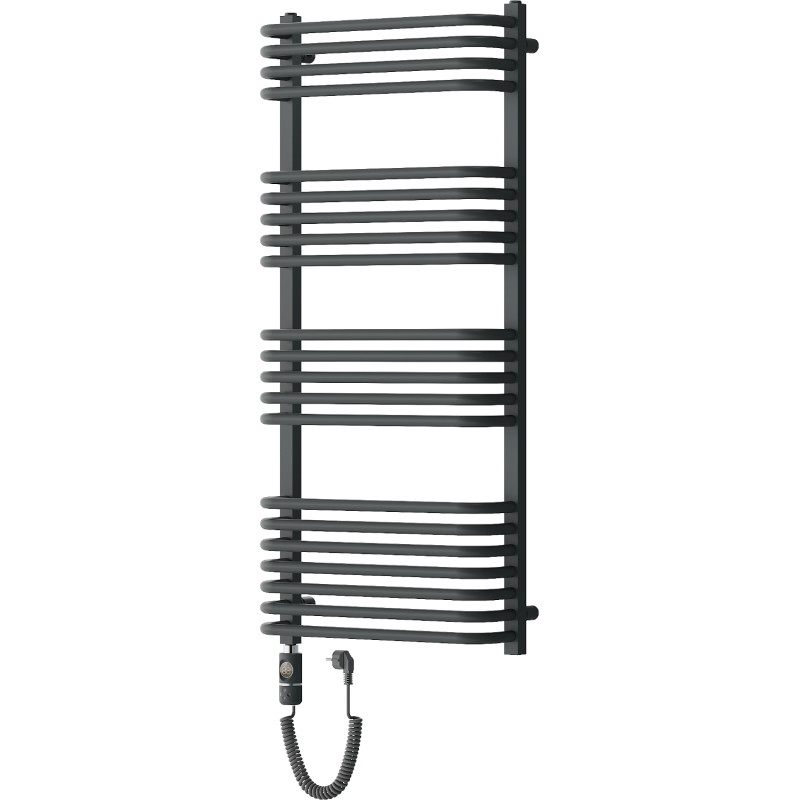 Mexen Apollo grzejnik elektryczny 1210 x 550 mm, 600 W, antracyt - W117-1210-550-2600-66