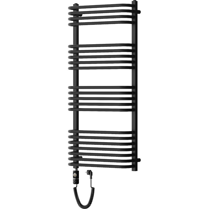 Mexen Apollo grzejnik elektryczny 1210 x 550 mm, 600 W, czarny - W117-1210-550-2600-70