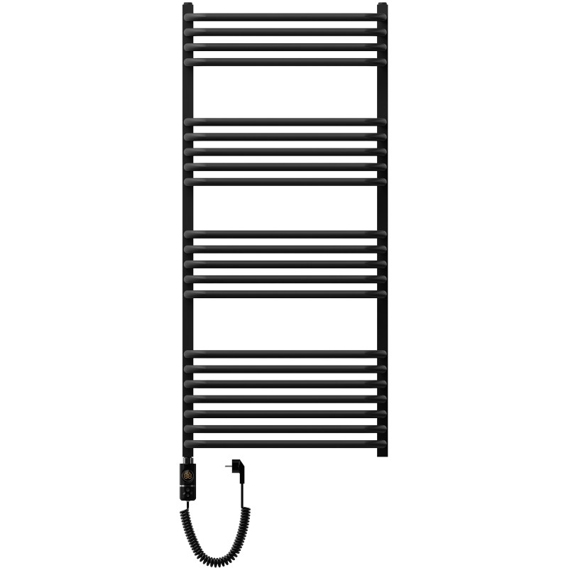 Mexen Apollo grzejnik elektryczny 1210 x 550 mm, 600 W, czarny - W117-1210-550-2600-70