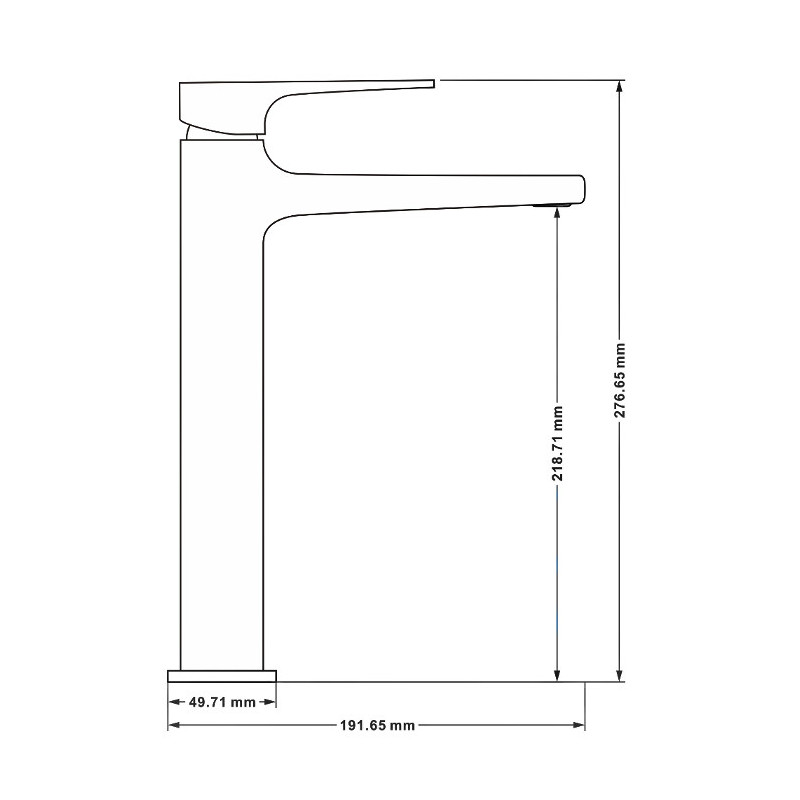 Mexen Lynx DQ40 zestaw wannowy, czarny - 745913DQ40-70