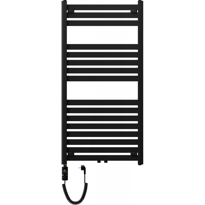 Mexen Uran grzejnik elektryczny 1200 x 600 mm, 600 W, czarny - W105-1200-600-2600-70