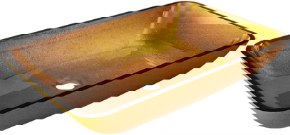 Mexen Megan szklana umywalka nablatowa 56 x 36 cm, złota - 24135650