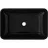 Mexen Megan szklana umywalka nablatowa 56 x 36 cm, czarna - 24135670