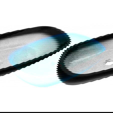 Mexen Araks szklana umywalka nablatowa 54 x 39 cm, niebieska - 24155447