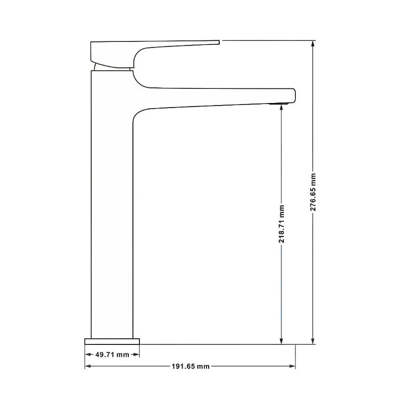 Mexen Lynx R62 zestaw wannowy, czarny - 745913R62-70