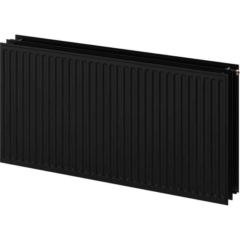 Mexen CVH30 Hygiene grzejnik płytowy 600 x 2200 mm, podłączenie dolne, 3319 W, czarny - W630H-060-220-70