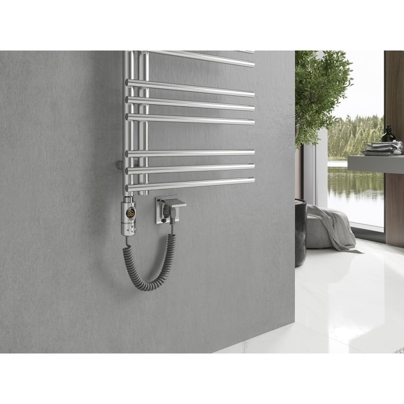 Mexen Neptun grzejnik elektryczny 1600 x 500 mm, 600 W, chrom - W101-1600-500-2600-01