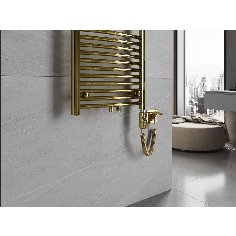 Mexen Ares grzejnik elektryczny 900 x 400 mm, 300 W, złoty - W102-0900-400-2300-50