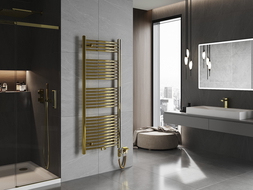 Mexen Ares grzejnik elektryczny 1500 x 600 mm, 600 W, złoty - W102-1500-600-2600-50