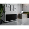 Mexen CHF20 Hygiene Flat grzejnik płytowy 400 x 1400 mm, podłączenie boczne, 1007 W, czarny - W420HF-040-140-70