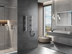 Mexen Mars grzejnik elektryczny 700 x 400 mm, 300 W, chrom - W110-0700-400-2300-01