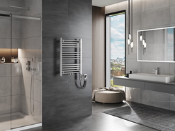 Mexen Mars grzejnik elektryczny 700 x 500 mm, 300 W, chrom - W110-0700-500-2300-01