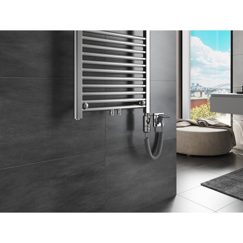 Mexen Mars grzejnik elektryczny 900 x 400 mm, 300 W, chrom - W110-0900-400-2300-01