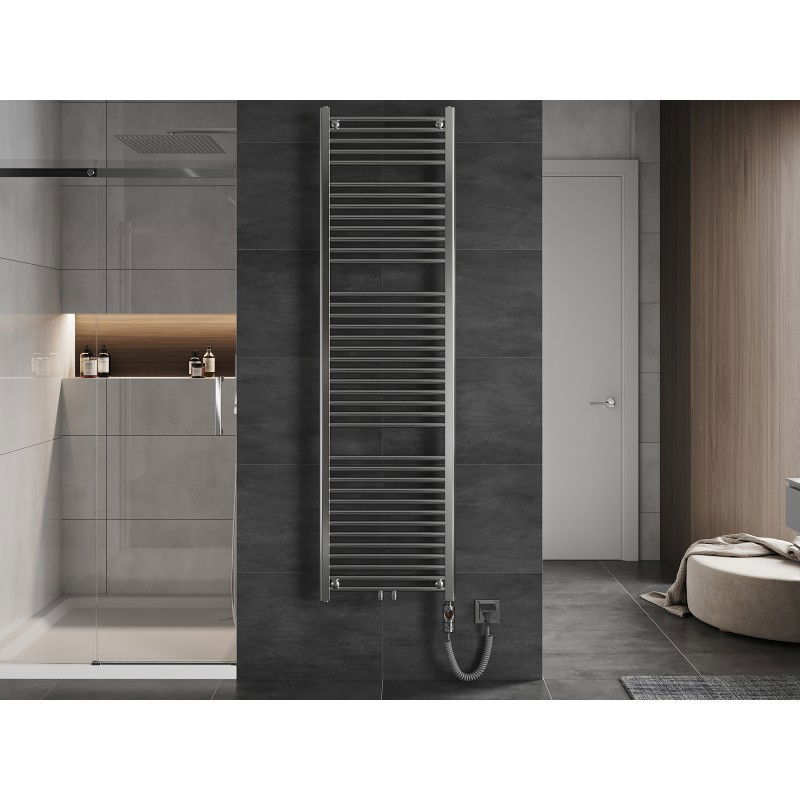 Mexen Mars grzejnik elektryczny 1800 x 500 mm, 600 W, chrom - W110-1800-500-2600-01