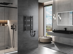 Mexen Mars grzejnik elektryczny 700 x 400 mm, 300 W, antracyt - W110-0700-400-2300-66