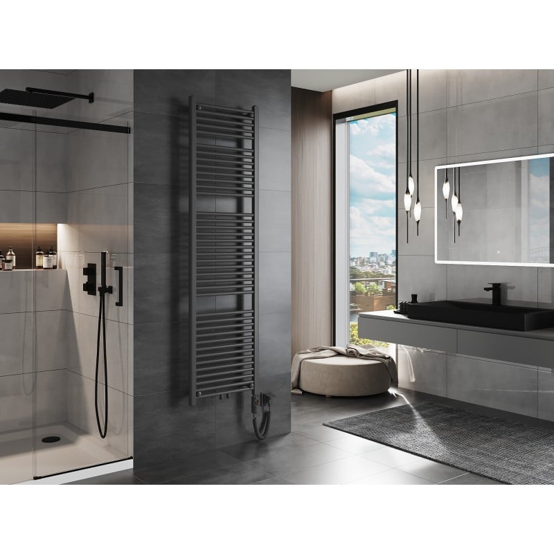 Mexen Mars grzejnik elektryczny 1800 x 500 mm, 900 W, antracyt - W110-1800-500-2900-66