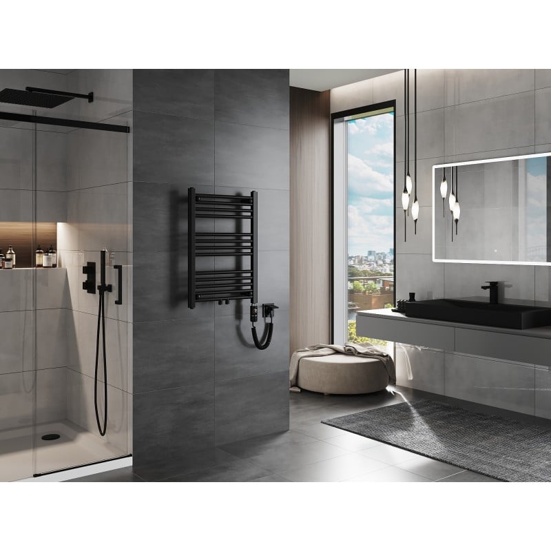 Mexen Mars grzejnik elektryczny 700 x 500 mm, 300 W, czarny - W110-0700-500-2300-70