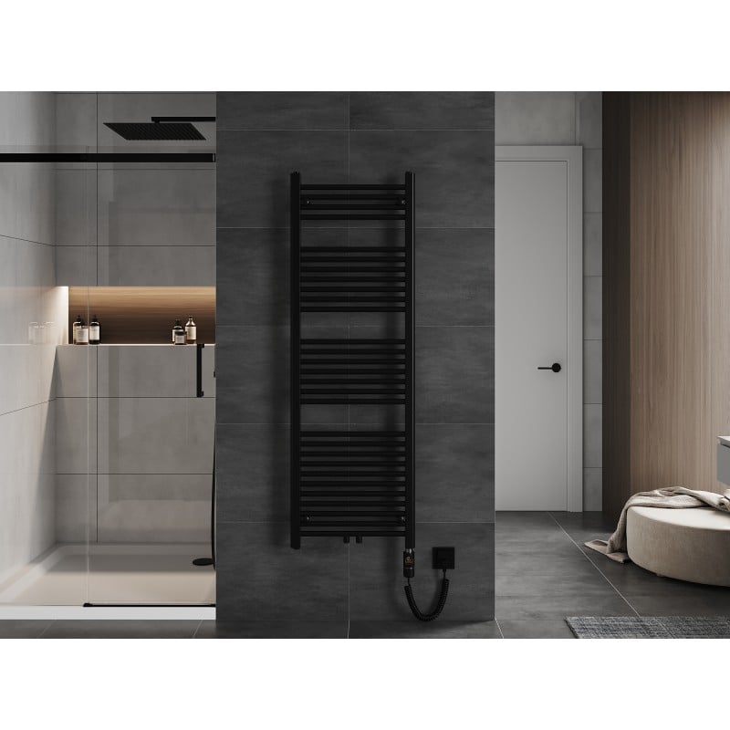 Mexen Mars grzejnik elektryczny 1500 x 500 mm, 600 W, czarny - W110-1500-500-2600-70