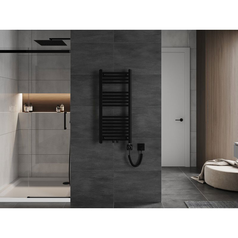 Mexen Mars grzejnik elektryczny 900 x 400 mm, 300 W, czarny - W110-0900-400-6300-70