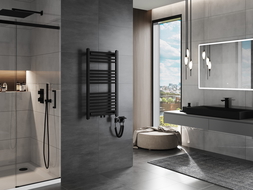 Mexen Mars grzejnik elektryczny 900 x 500 mm, 400 W, czarny - W110-0900-500-6400-70