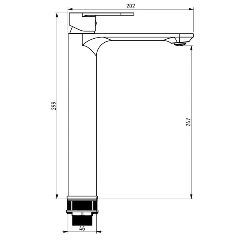 Mexen Milo DF05 zestaw prysznicowy, czarny - 71314DF05-70
