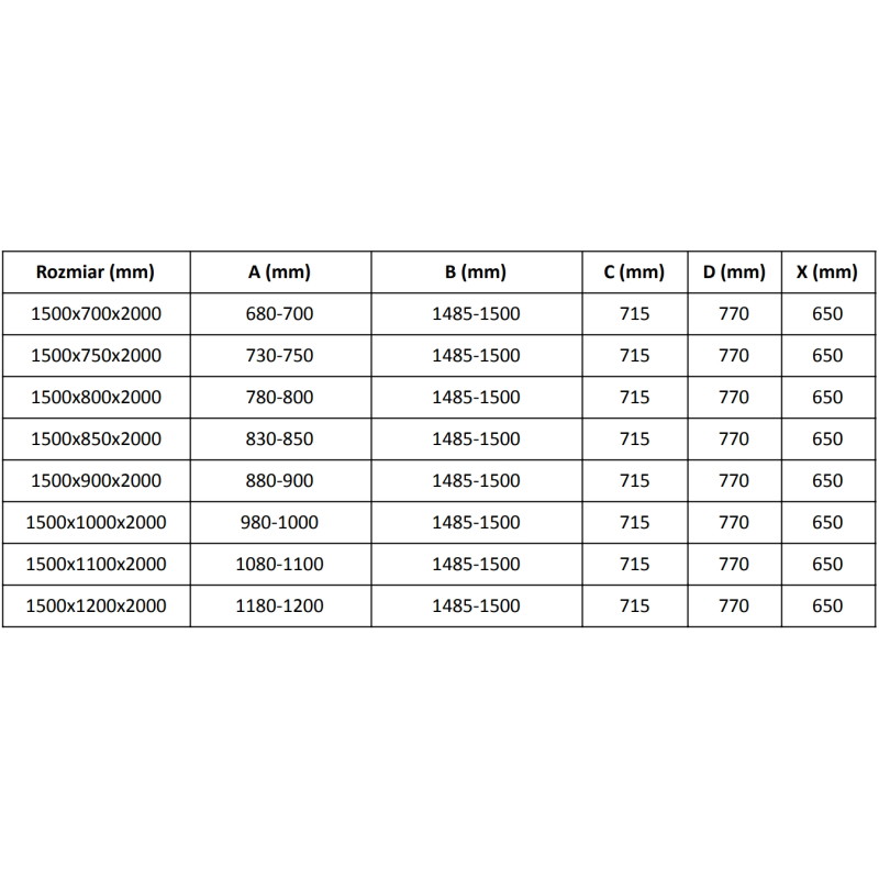 Mexen Velar kabina prysznicowa rozsuwana 150 x 75 cm, transparent, nikiel szczotkowany - 871-150-075-01-97