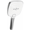 Mexen R-17 rączka prysznicowa 3-funkcyjna, chrom/biała - 79517-02