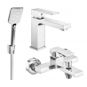 Mexen Uno R62 zestaw wannowy, chrom - 71403R62-00