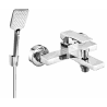 Mexen Uno R62 bateria wannowa z zestawem prysznicowym, chrom - 7143R62-00