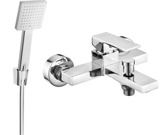 Mexen Uno R45 bateria wannowa z zestawem prysznicowym, chrom - 7143R45-00