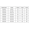 Mexen Velar L drzwi prysznicowe rozsuwane 120 cm, szron, chrom  - 871-120-003-31-01
