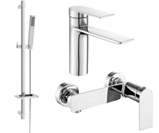 Mexen Zero DQ02 zestaw prysznicowy, chrom - 71104DQ02-00