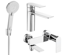 Mexen Zero R40 zestaw wannowy, chrom - 71103R40-00