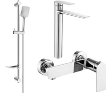 Mexen Zero DF62 zestaw prysznicowy, chrom - 71114DF62-00