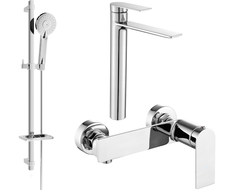 Mexen Zero DQ40 zestaw prysznicowy, chrom - 71114DQ40-00