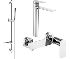 Mexen Zero DF70 zestaw prysznicowy, chrom - 71114DF70-00