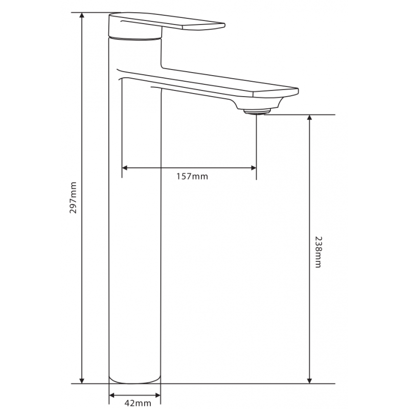 Mexen Zero DS62 zestaw prysznicowy, chrom - 71114DS62-00