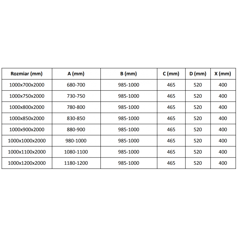 Mexen Velar L kabina prysznicowa rozsuwana 100 x 120 cm, szron, chrom - 871-100-120-33-01