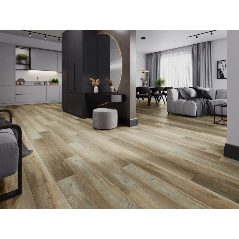 Mexen Cortland panele winylowe 1240 x 182 mm SPC 6,5 mm, podkład IXPE 1,5 mm, 4 V-Fuga, Dąb - F1008-1240-182-505-4V1-01