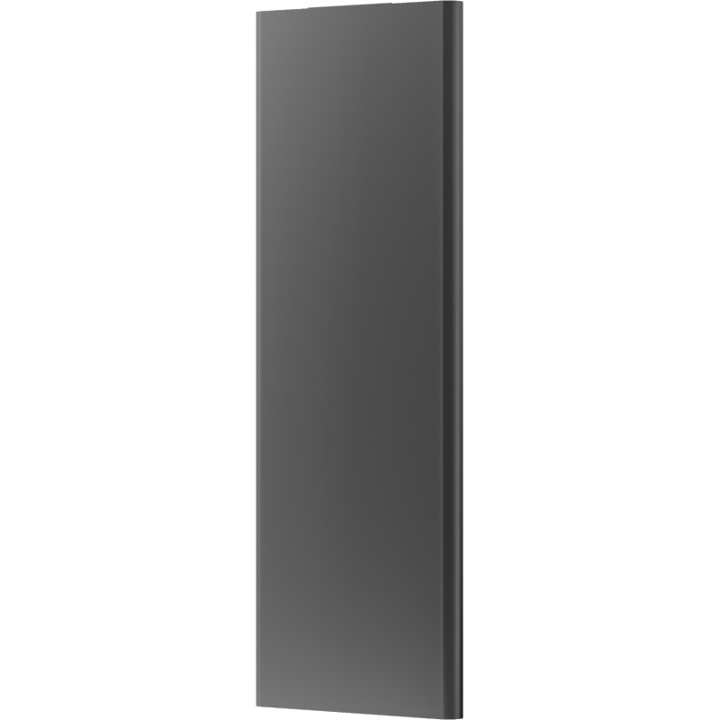 Mexen Flat VR20S grzejnik płytowy 1400 x 400 mm, podłączenie dolne środkowe, 712 W, antracyt - W6VR20S-140-040-66