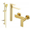 Mexen Zero DF62 zestaw prysznicowy, złoty - 71114DF62-50