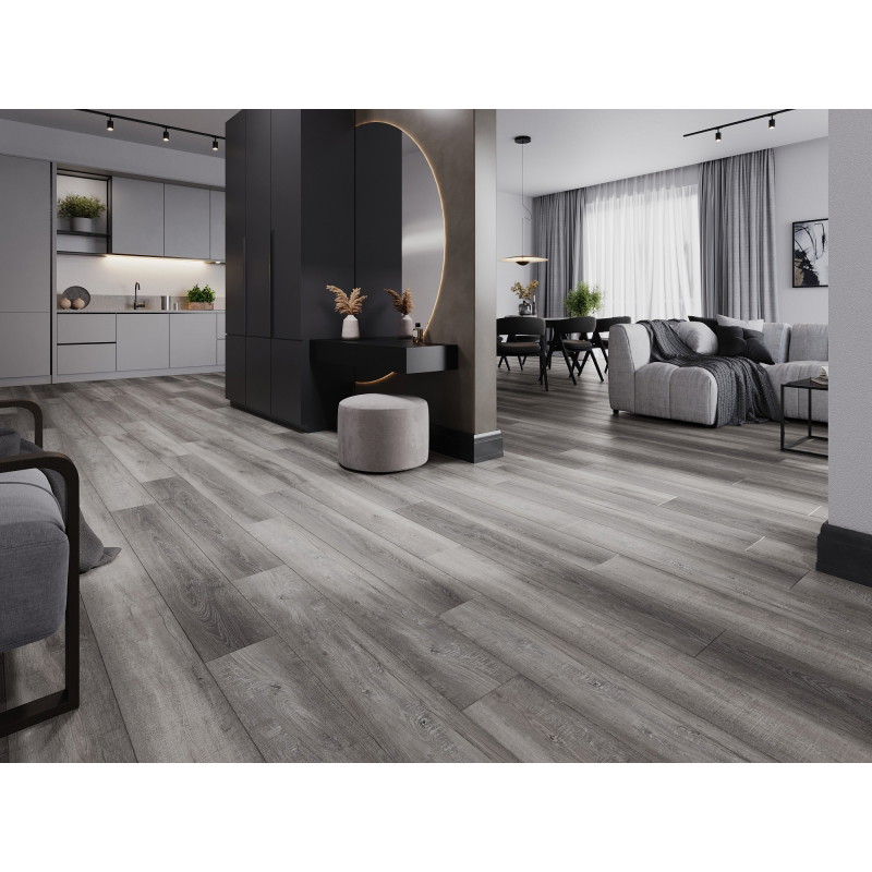 Mexen El Monte panele winylowe 1240 x 182 mm SPC 6,5 mm, podkład IXPE 1,5 mm, 4 V-Fuga, Dąb - F1011-1240-182-505-4V1-01