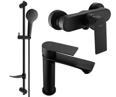 Mexen Royo DF05 zestaw prysznicowy, czarny - 72204DF05-70