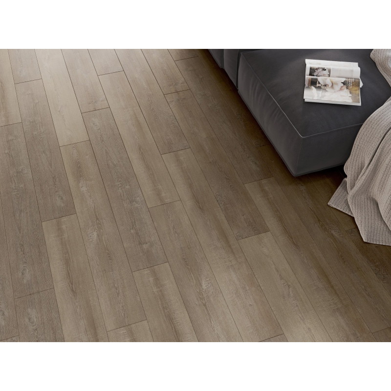 Mexen Windsor panele winylowe 1240 x 182 mm SPC 6,5 mm, podkład IXPE 1,5 mm, 4 V-Fuga, Dąb - F1016-1240-182-505-4V1-01