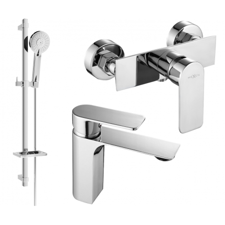 Mexen Alexa DQ40 zestaw prysznicowy, chrom - 71204DQ40-00