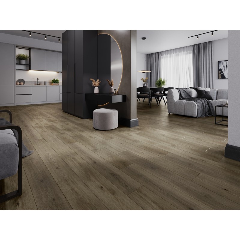 Mexen Perry panele winylowe 1240 x 182 mm SPC 6,5 mm, podkład IXPE 1,5 mm, 4 V-Fuga, Dąb - F1021-1240-182-505-4V1-01