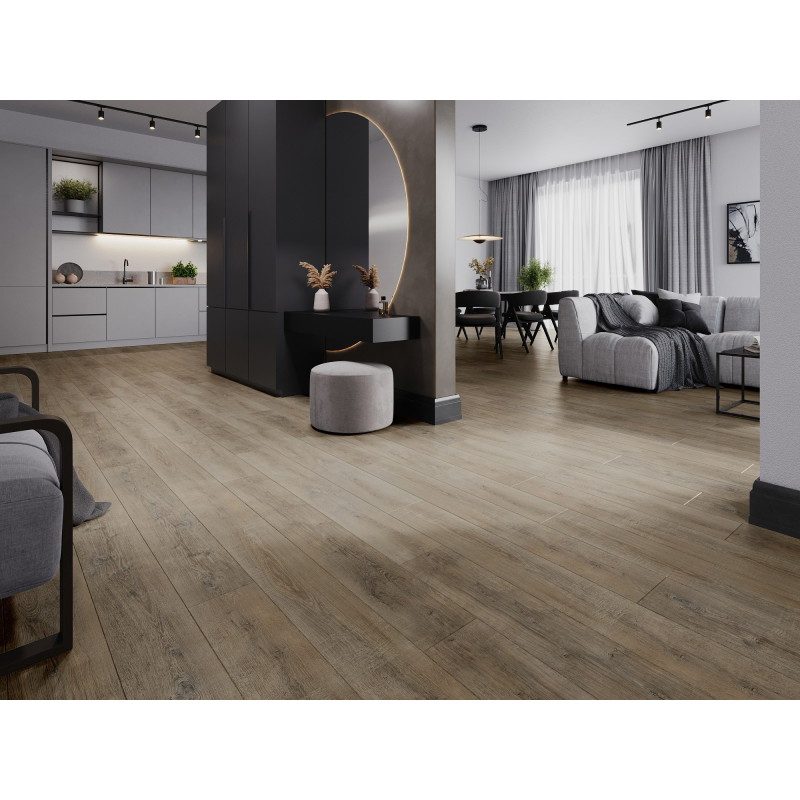 Mexen Casa Grande panele winylowe 1240 x 182 mm SPC 6,5 mm, podkład IXPE 1,5 mm, 4 V-Fuga, Dąb - F1014-1240-182-505-4V1-01